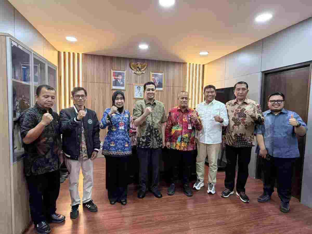 Sekda Muba, Syaruddin dan tim saat kunjungan ke Direktur Fasilitasi Transfer dan Pembiayaan Utang Daerah, Direktorat Jenderal Bina Keuangan Daerah, Kementerian Dalam Negeri (Kemendagri) Republik Indonesia, di Jakarta, Kamis (1/10/2026). Foto: Kominfo Muba.