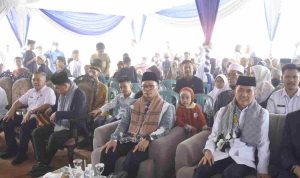 ponpes-40kb Walikota Palembang, Ratu Dewa menghadiri kegiatan Robbani Fest se-Kota Palembang dalam rangkaian Milad ke-4 Pondok Pesantren Mahad Robbani Palembang, yang berlangsung di lingkungan pesantren di Jalan Pipa Reja, Kelurahan Suka Mulya, Kecamatan Sematang Borang, Palembang, Rabu (21/10/2026). Foto: Kominfo Palembang.