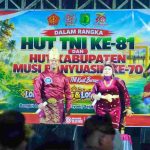 Salah satu peserta lomba senanjang di Stable Berkuda Sekayu, Kamis (08/10/2026) malam. Foto: Kominfo Muba.