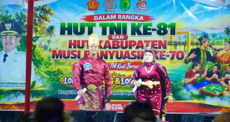 Salah satu peserta lomba senanjang di Stable Berkuda Sekayu, Kamis (08/10/2026) malam. Foto: Kominfo Muba.