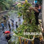 Salah satu anak Sungai Musi yang berada di 13 Ilir Palembang. Foto: republika/IST