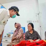 Bupati Muba, Hm Toha mengunjungi RSUD Sekayu, untuk memastikan Faske siap terima fasien dampak karhutla, Kamis (8/10/2026). Foto: Humas Pemprov Sumsel.